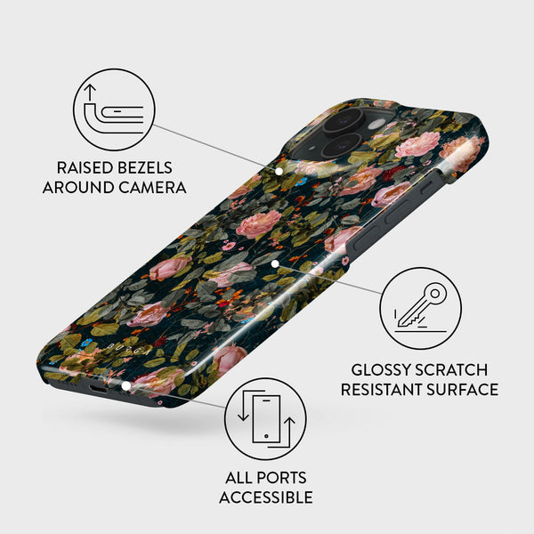 BURGA iPhone15 pro ケース　Bloomy garden Bloomy Garden - Vintage iPhone 15 Case | BURGA