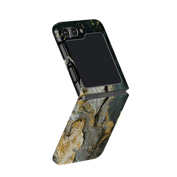 Northern Lights - Marble Samsung Galaxy Z Flip 5 Case