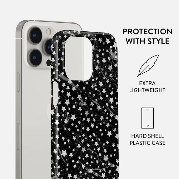 【BURGA】キラキラ 星柄 スター スマホ iPhoneケース 送関込 Starry Night - Stars iPhone 13 Pro Case | BURGA