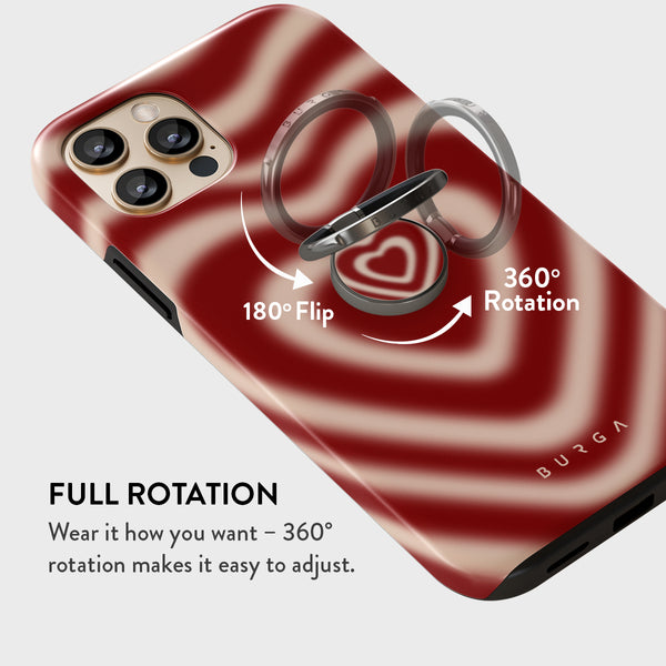BURGA iPhone13 ケース リングホルダー Sweet Affair Sweet Affair - Phone Ring Holder Finger Grip Stand | BURGA