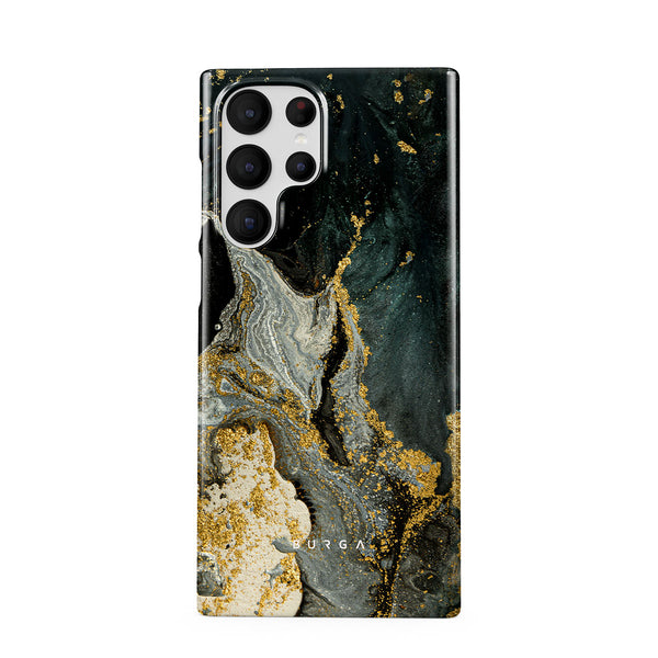 Northern Lights - Marble Samsung Galaxy S22 Ultra 5G Case | BURGA