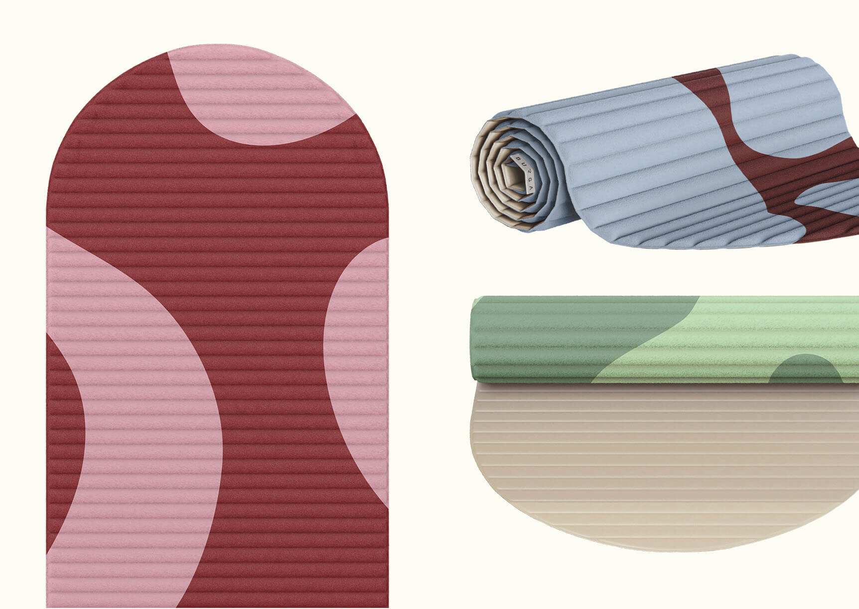 Almond Latte - BURGA Yoga Mat