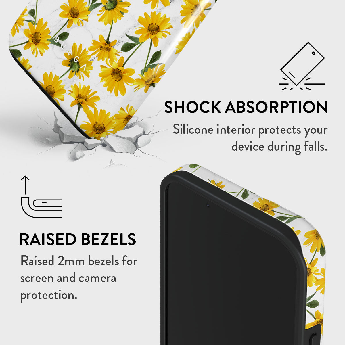 Summer Scent - Yellow Flower iPhone 15 Case | BURGA