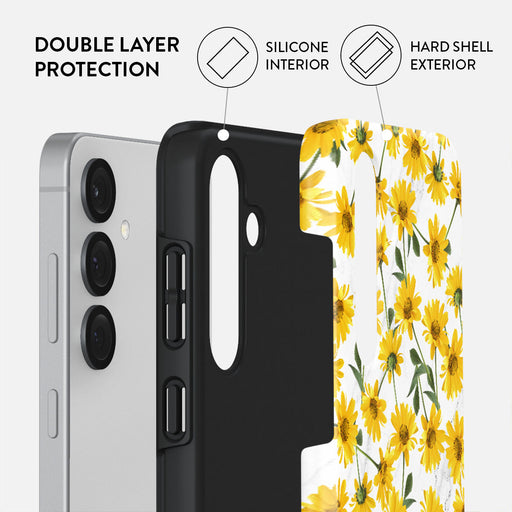 Summer Scent - Yellow Flower Samsung Galaxy S25 Case 2