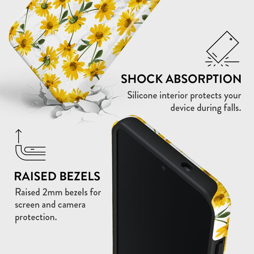 Summer Scent - Yellow Flower Samsung Galaxy S25 Case 4