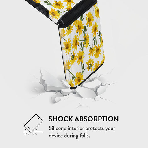 Summer Scent - Yellow Flower Samsung Galaxy Z Flip 3 Case 4