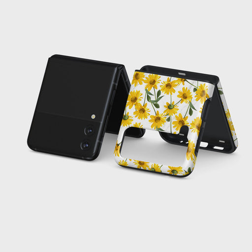 Summer Scent - Yellow Flower Samsung Galaxy Z Flip 3 Case 5