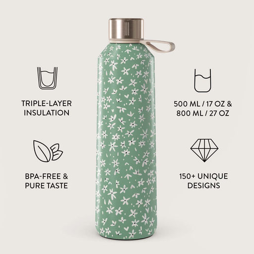 Lush Meadows - Floral Water Bottle 3