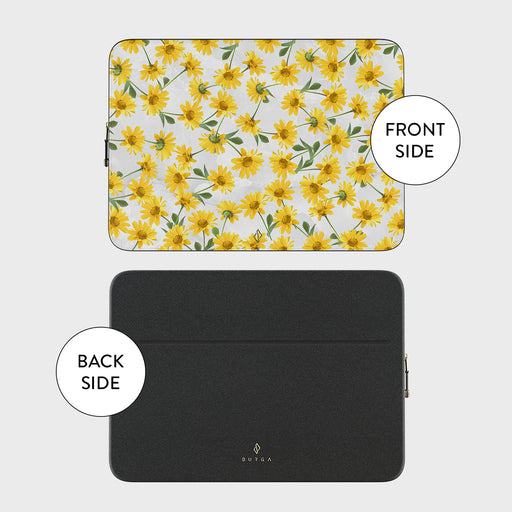 Summer Scent - Yellow Flower Laptop Sleeve 5