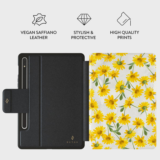 Summer Scent - Yellow Flower Samsung Galaxy Tab S10+ Case 2