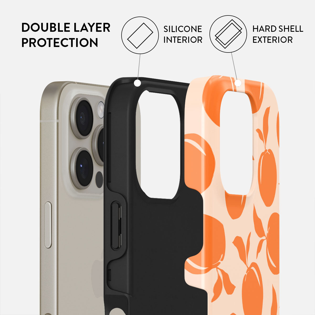 Peach Fuzz - iPhone 16 Pro Max Case | BURGA