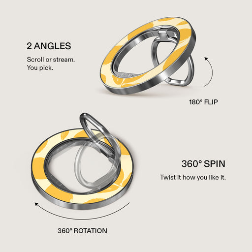 Lemon Tart - Magnetic Ring Holder