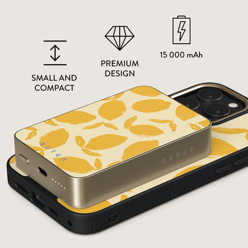 Lemon Tart - Magnetic Power Bank