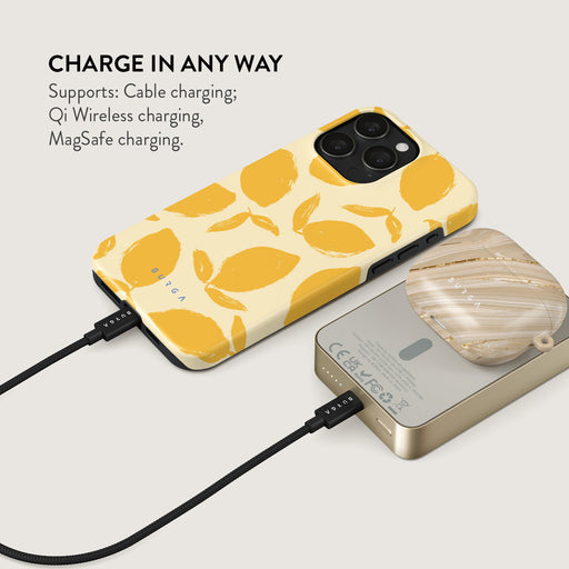 Lemon Tart - Magnetic Power Bank