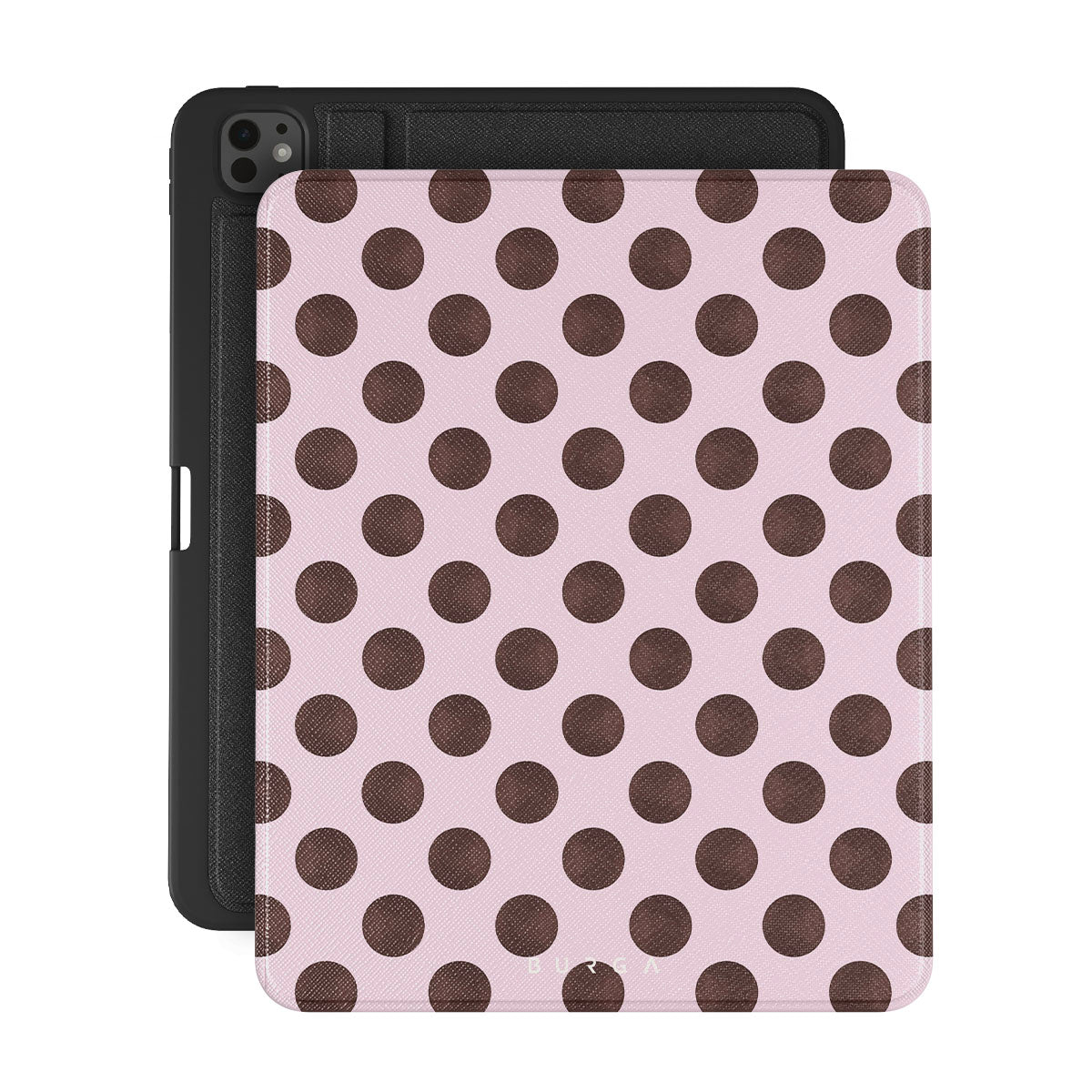 BURGA クロコダイル風 iPadケース ブラック iPad Cases | Protective & Cute Folio Cases - BURGA