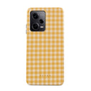 Tuscan Sun - Yellow Plaid Xiaomi Redmi Note 12 Pro+ 5G Case