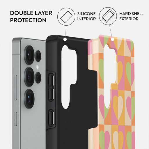 Summer Love - Heart Samsung Galaxy S25 Ultra Case 2