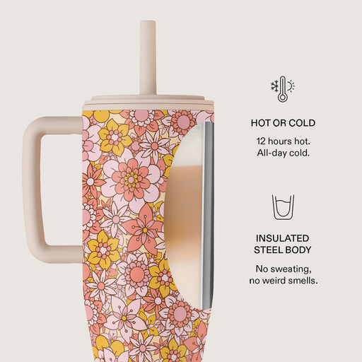 Garden Brunch - Floral All Day Leakproof Tumbler
