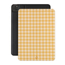 Tuscan Sun - Yellow Plaid iPad Pro 12.9 (4th/3rd Gen) Case 1