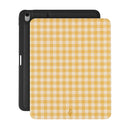 Tuscan Sun - Yellow Plaid iPad Air 13 (7th/6th Gen) Case 1