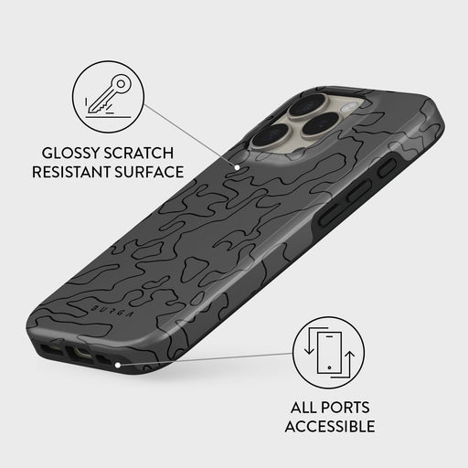 Black Rock - iPhone 16 Pro Case