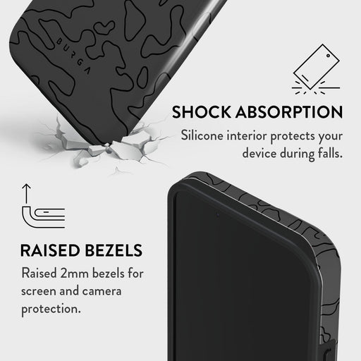 Black Rock - iPhone 15 Plus Case
