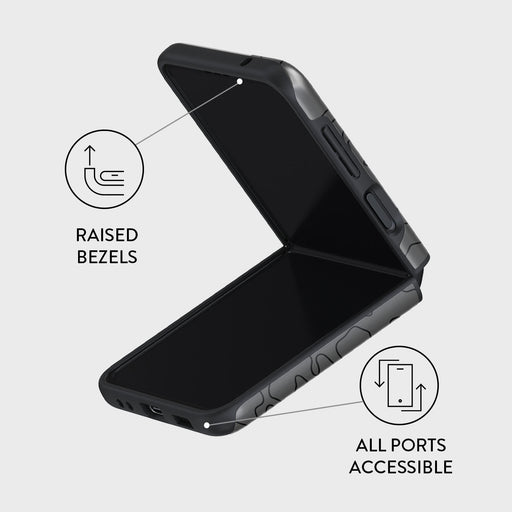 Black Rock - Samsung Galaxy Z Flip 3 Case 3