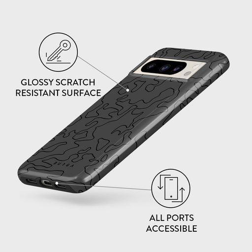 Black Durable Pixel 8 Pro Case