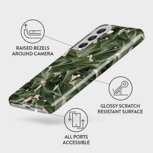So Lush - Bannana Leaves Samsung Galaxy S22 Plus Case 3