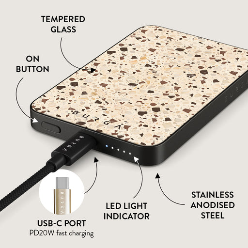 Distant Noise - Terazzo Magnetic Power Bank 5