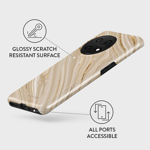 Full Glam - Beige OnePlus 11 Case 3