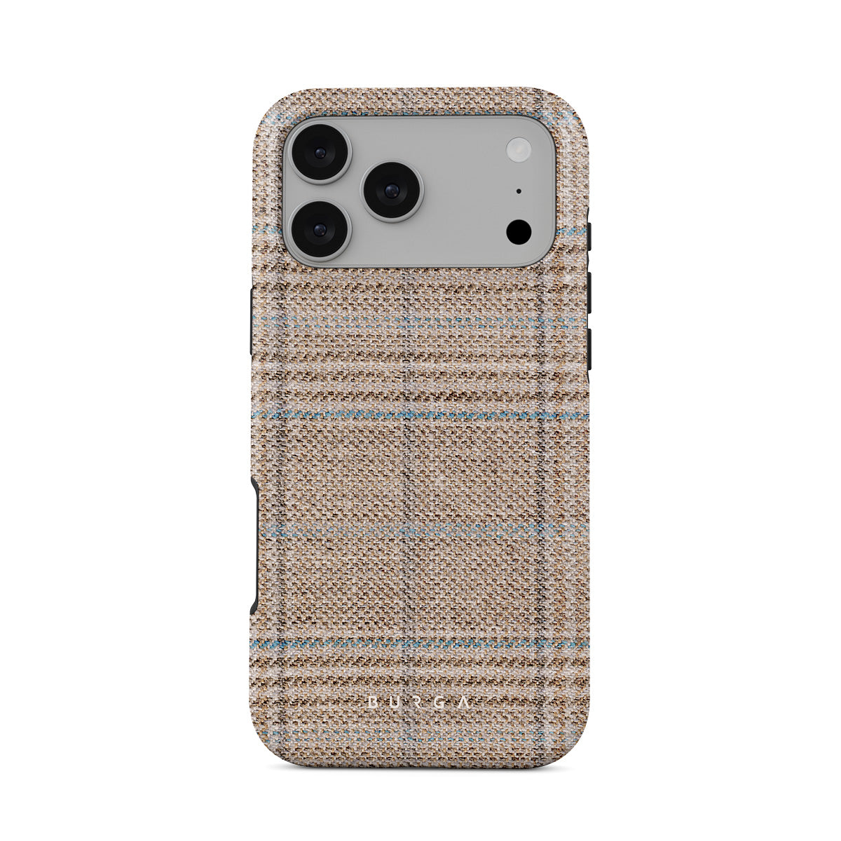 BURGA チェック柄 iPhone17ケース Cosy Sweater - Fall iPhone 17 Pro Max Case | BURGA