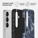 Navy Trench - Blue Samsung Galaxy S25 Plus Case 2