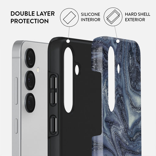 Navy Trench - Blue Samsung Galaxy S25 Plus Case 2