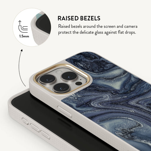 Navy Trench - Blue iPhone 15 Pro Case