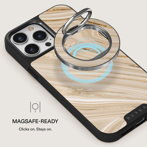Full Glam - Beige Magnetic Ring Holder