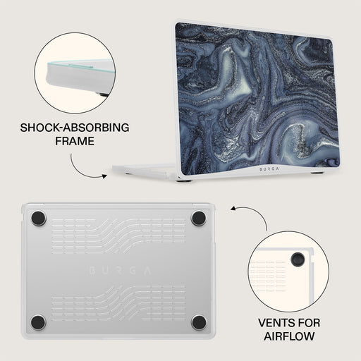 Navy Trench - Macbook Case