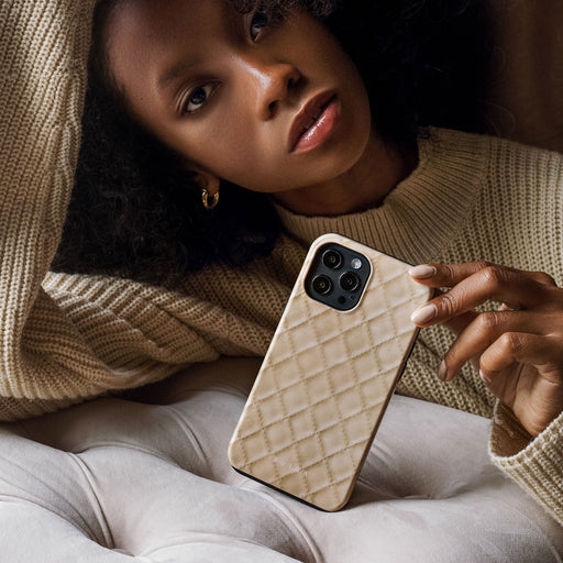 Simply Cream - Quilted Xiaomi 12T Case 6