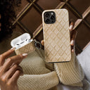 Simply Cream - Quilted Xiaomi 12T Case 7