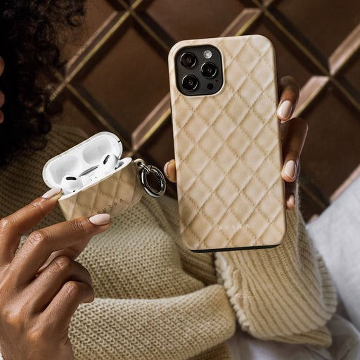 Simply Cream - Quilted Xiaomi 12T Case 7