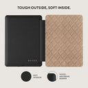 Simply Cream - Quilted Kindle Paperwhite (11th Gen) Case 4