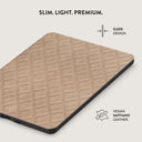 Simply Cream - Quilted Kindle Paperwhite (11th Gen) Case 6