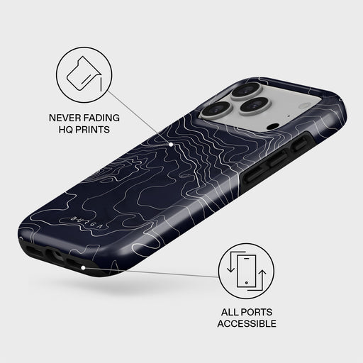 Drifting Shores - Line Art iPhone 17 Pro Case
