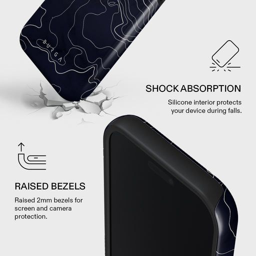 Drifting Shores - Line Art iPhone 17 Pro Case