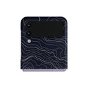 Drifting Shores - Line Art Samsung Galaxy Z Flip 4 Case 1