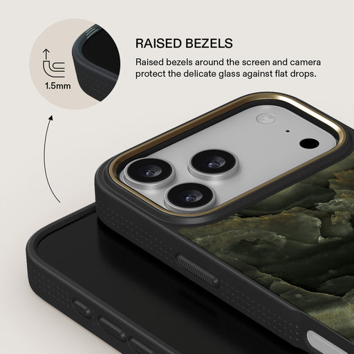 Misty Forest - Green Marble iPhone 17 Pro Max Case