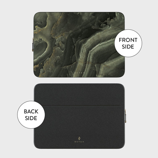 Misty Forest - Green Marble Laptop Sleeve
