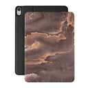 Fire Wood - Brown Marble iPad Air 11 (7th/6th Gen) Case 1