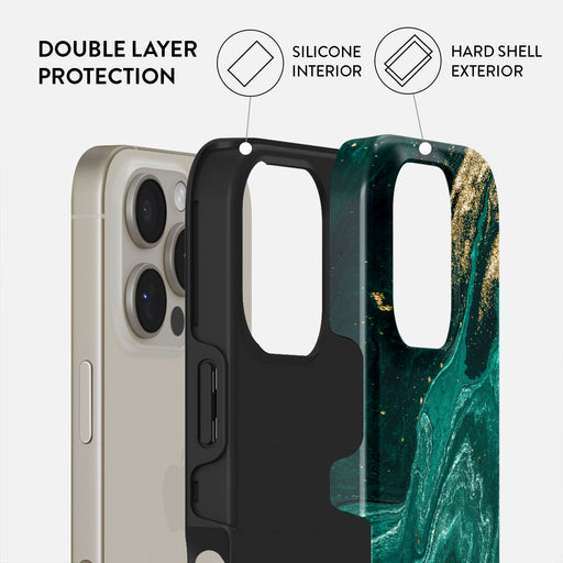 Emerald Pool - Elegant iPhone 16 Pro Max Case