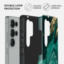 Emerald Pool - Elegant Samsung Galaxy S25 Ultra Case 2